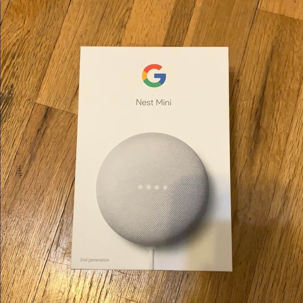Brand new Google Nest Mini (2nd gen)